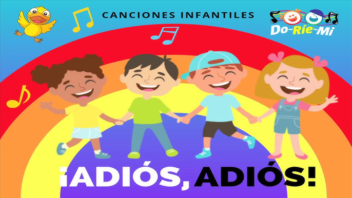 Actividad de música "Adiós, Adiós"